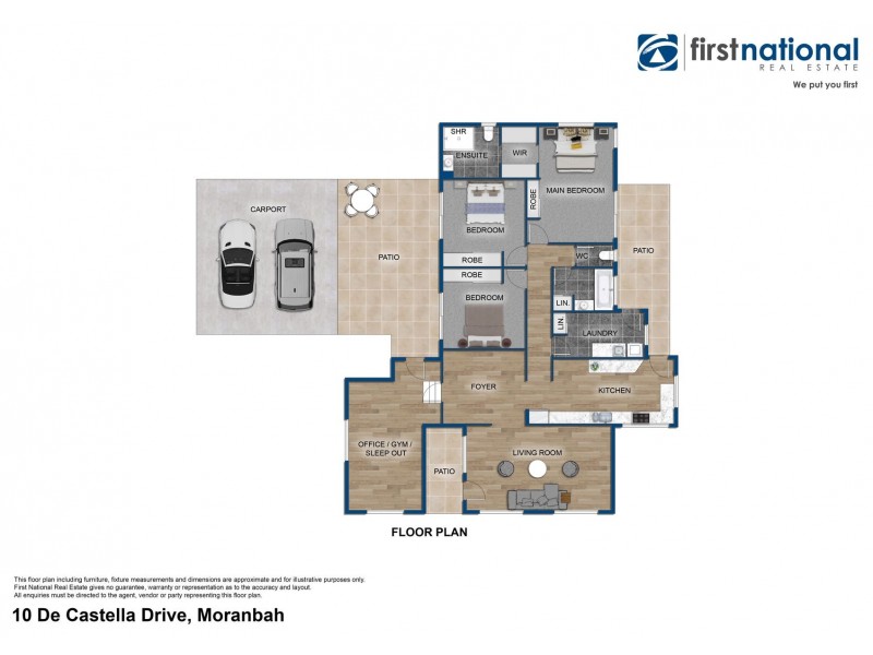10 De Castella Drive, Moranbah QLD 4744 Floorplan