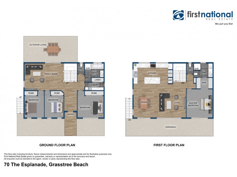 70 The Esplanade, Grasstree Beach QLD 4740 Floorplan