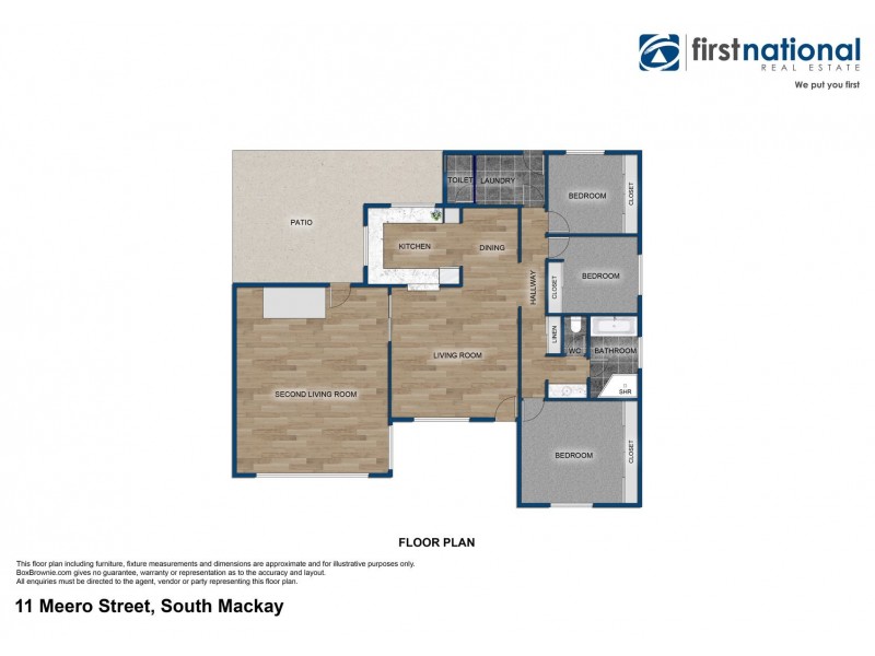 11 Meero Street, South Mackay QLD 4740 Floorplan