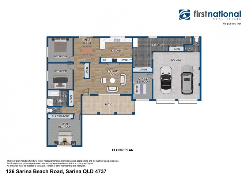 126 Sarina Beach Road, Sarina QLD 4737 Floorplan