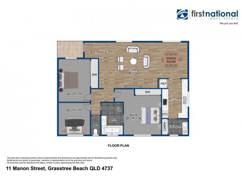 11 Manon Street, Armstrong Beach QLD 4737 Floorplan