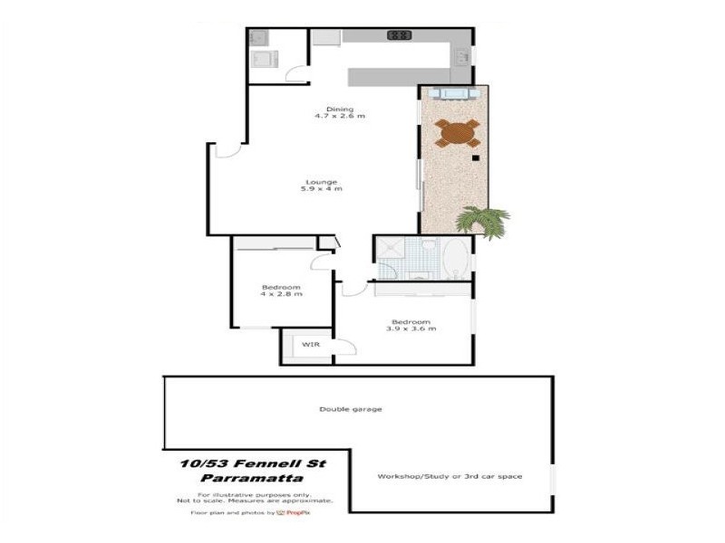 10/53 Fennell Street, North Parramatta NSW 2151 Floorplan