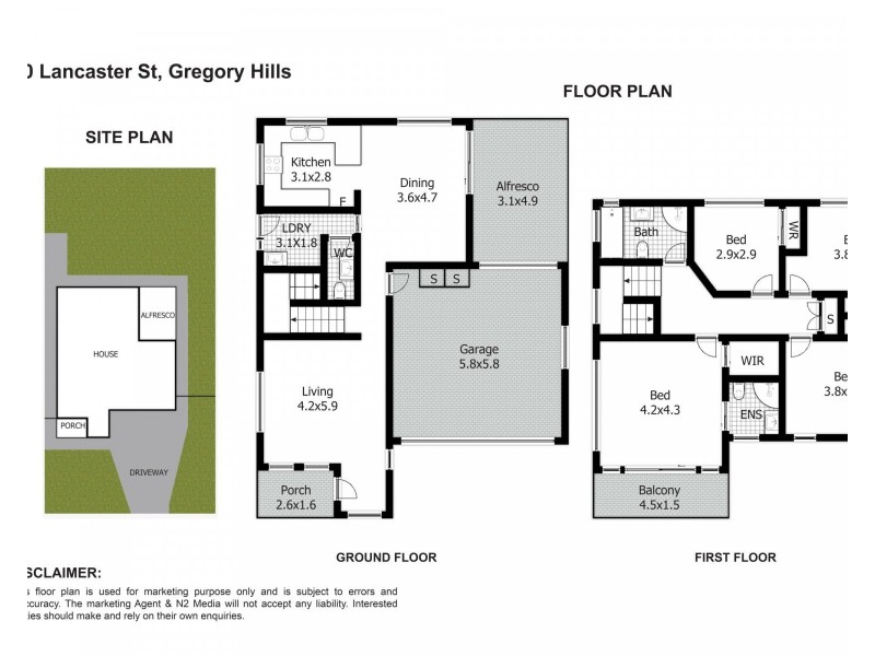 30 Lancaster St, Gregory Hills NSW 2557
