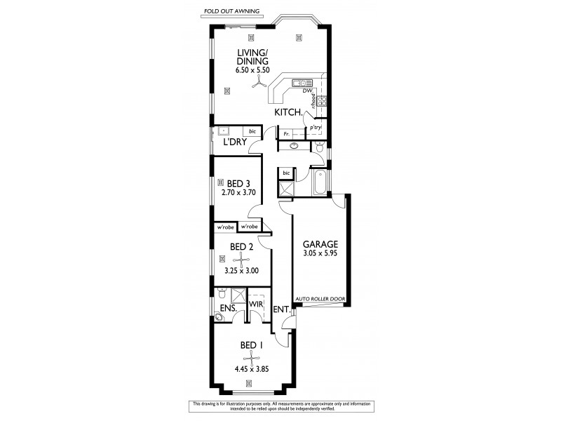 5A Packard Street, North Plympton SA 5037 Floorplan