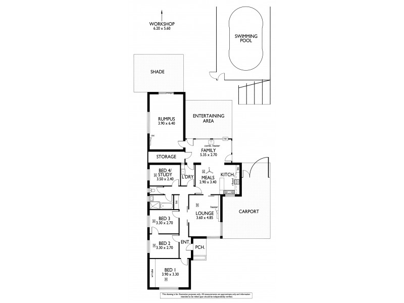 43 Argyle Avenue, Marleston SA 5033 Floorplan