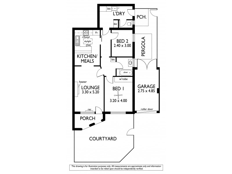 2/16 Beckman Street, Plympton SA 5038 Floorplan