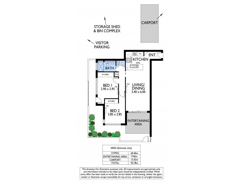 1/200 Churchill Rd, Prospect SA 5082 Floorplan