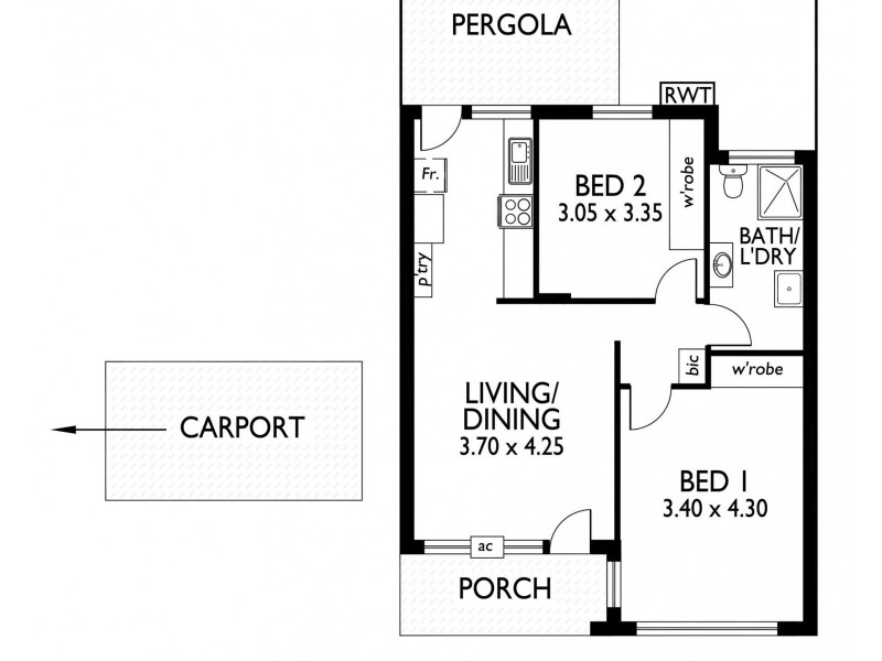 4/7 Marleston Avenue, Ashford SA 5035 Floorplan