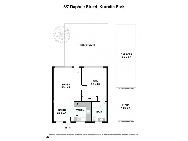 3/7 Daphne Street, Kurralta Park SA 5037 Floorplan