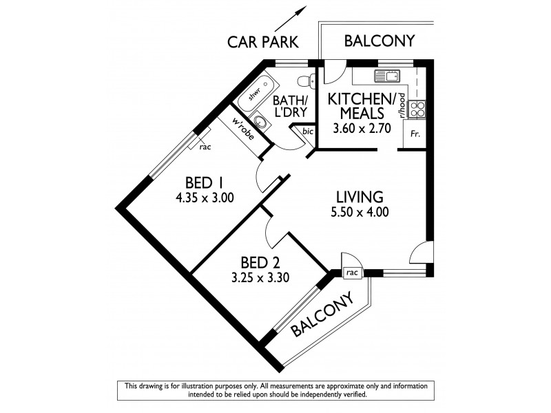 14/151 Anzac Highway, Kurralta Park SA 5037 Floorplan
