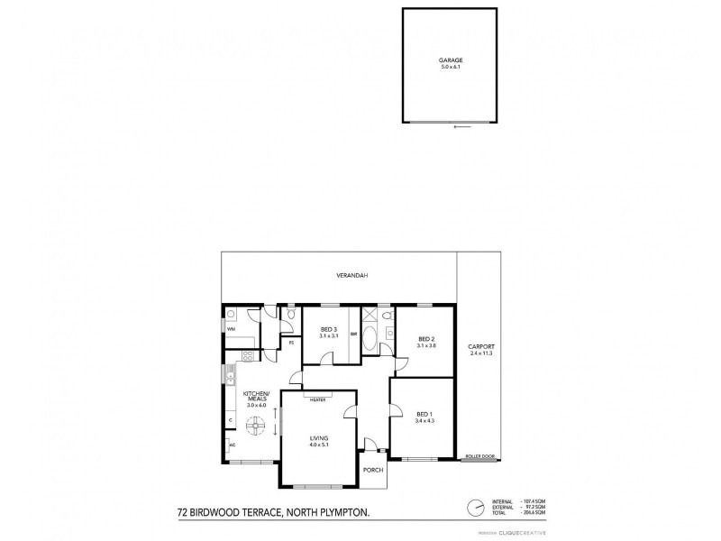 72 Birdwood Terrace, North Plympton SA 5037 Floorplan