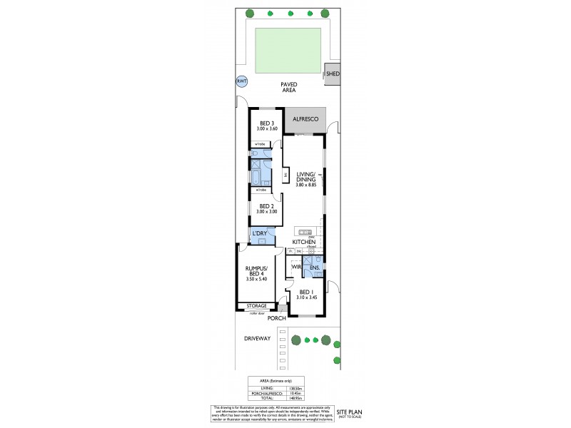 19 Rody Court, Munno Para West SA 5115 Floorplan