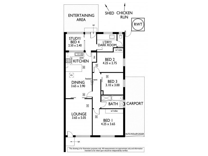 2/37 Tennyson St, Kurralta Park SA 5037 Floorplan