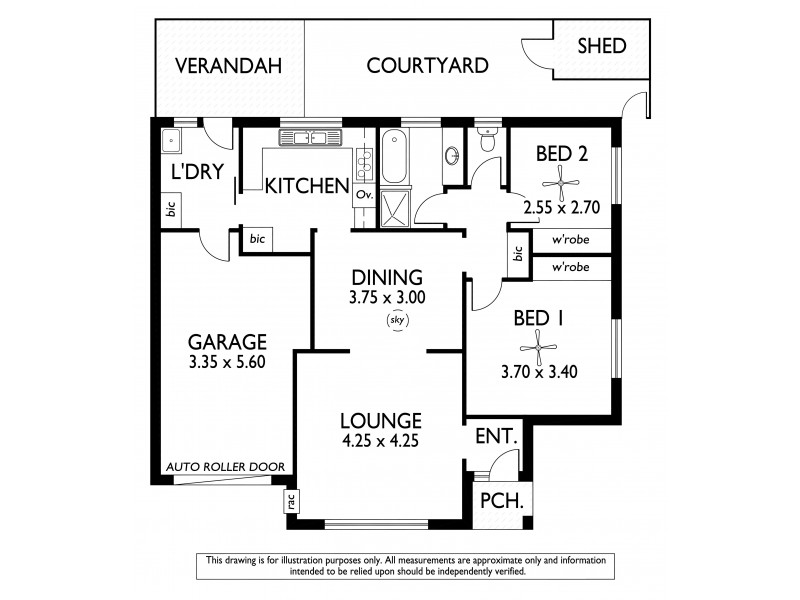 1/8 Mortimer Street, Kurralta Park SA 5037 Floorplan