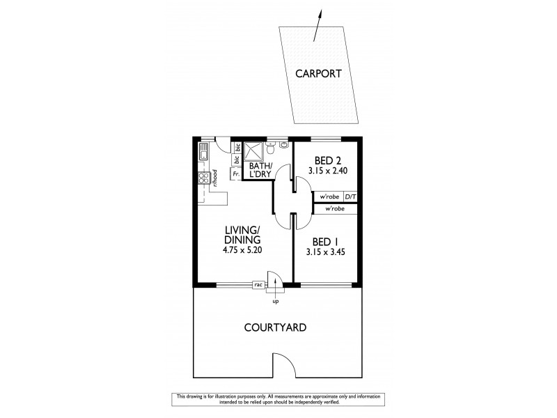 3/47 Tennyson Street, Kurralta Park SA 5037 Floorplan