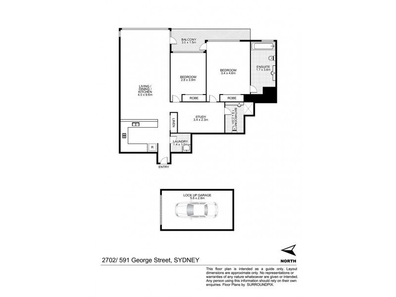 2702 591 George St, Sydney NSW 2000