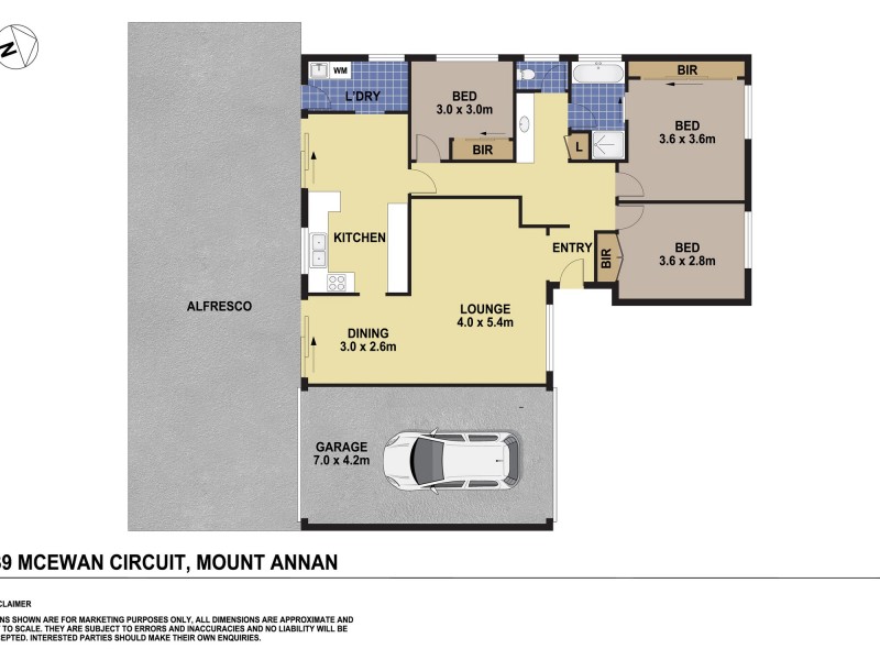 39 Mcewan Circuit, Mount Annan NSW 2567 Floorplan