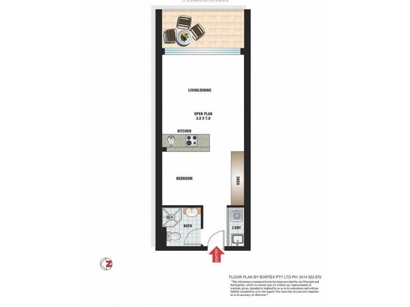 10/175 Cathedral St, Woolloomooloo NSW 2011 Floorplan