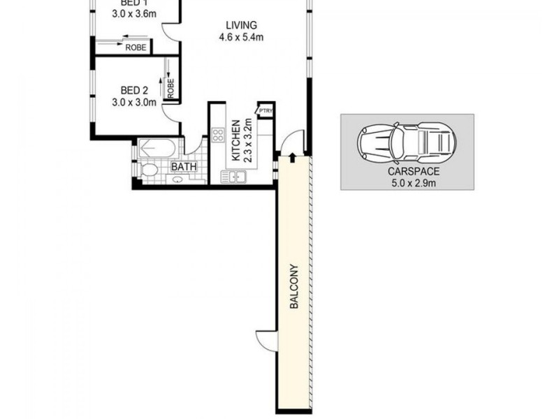 7/183 Blair St, North Bondi NSW 2026 Floorplan