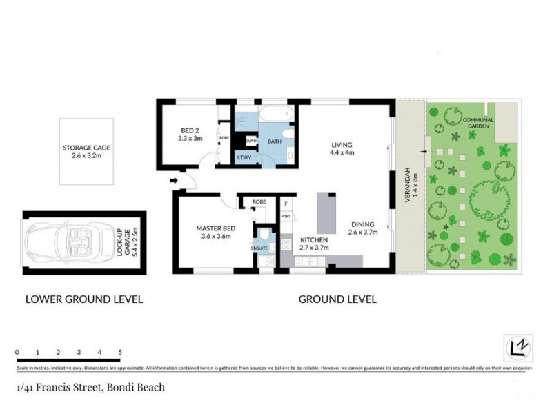 1/41 Francis St, Bondi Beach NSW 2026 Floorplan