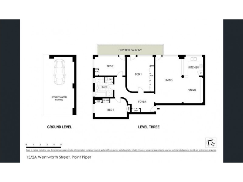 15/2A Wentworth St, Point Piper NSW 2027 Floorplan