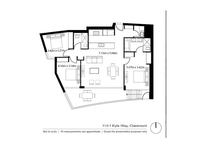 114/1 Kyle Way, Claremont WA 6010 Floorplan