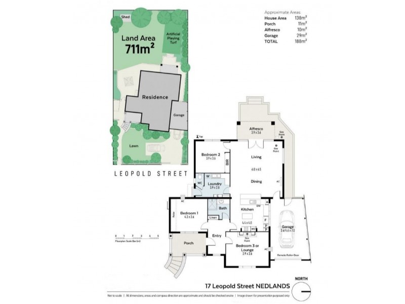 17 Leopold Street, Nedlands WA 6009 Floorplan