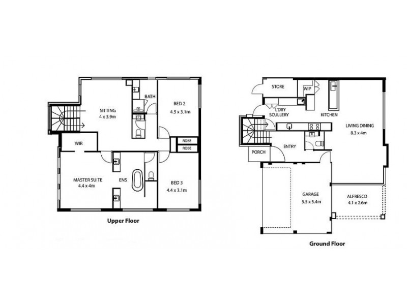 14B Alfred Road, Claremont WA 6010 Floorplan