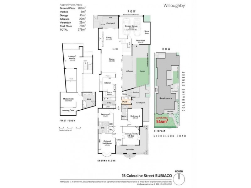 15 Coleraine Street, Subiaco WA 6008 Floorplan