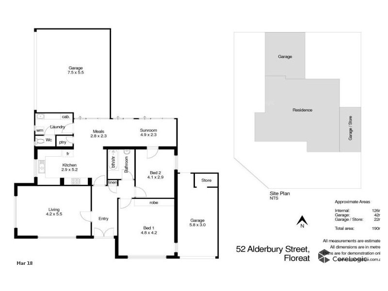 52 Alderbury Street, Floreat WA 6014 Floorplan