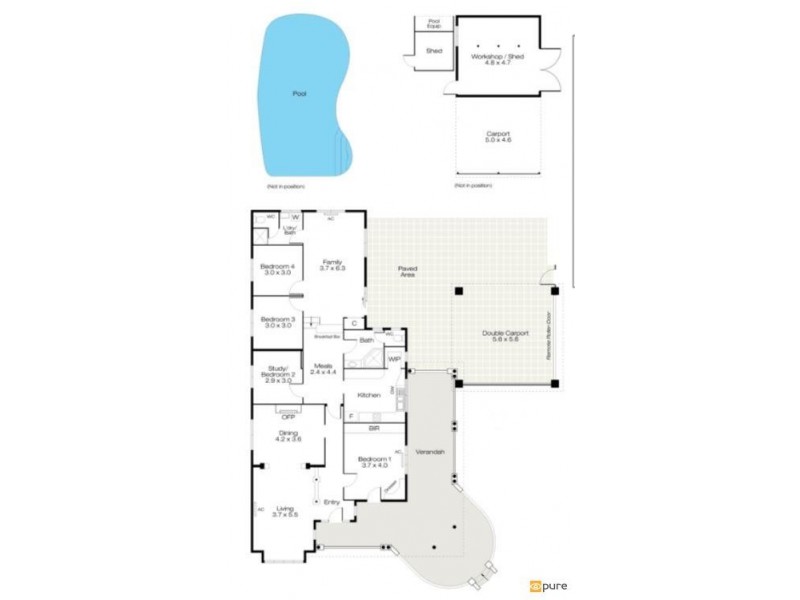 16 Portland Street, Nedlands WA 6009 Floorplan