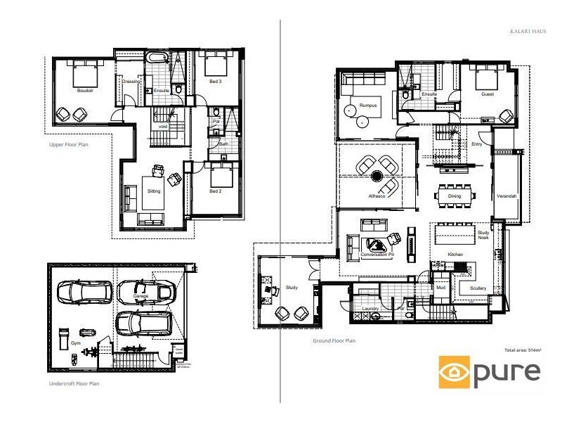 4 Kalari Drive, City Beach WA 6015 Floorplan