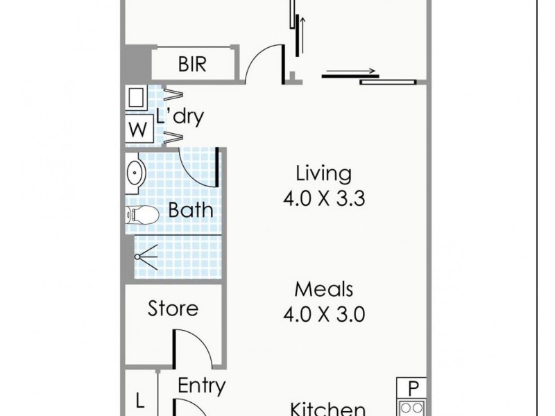50/378 Beaufort Street, Perth WA 6000 Floorplan