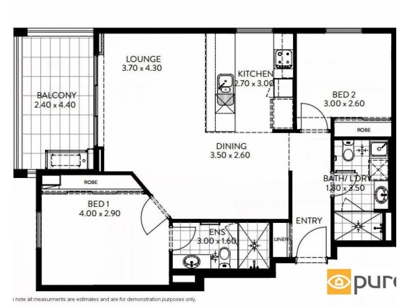 23/21-23 Northwood Street, West Leederville WA 6007 Floorplan