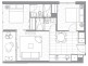 3001/33 MacKenzie Street, Melbourne VIC 3000 Floorplan