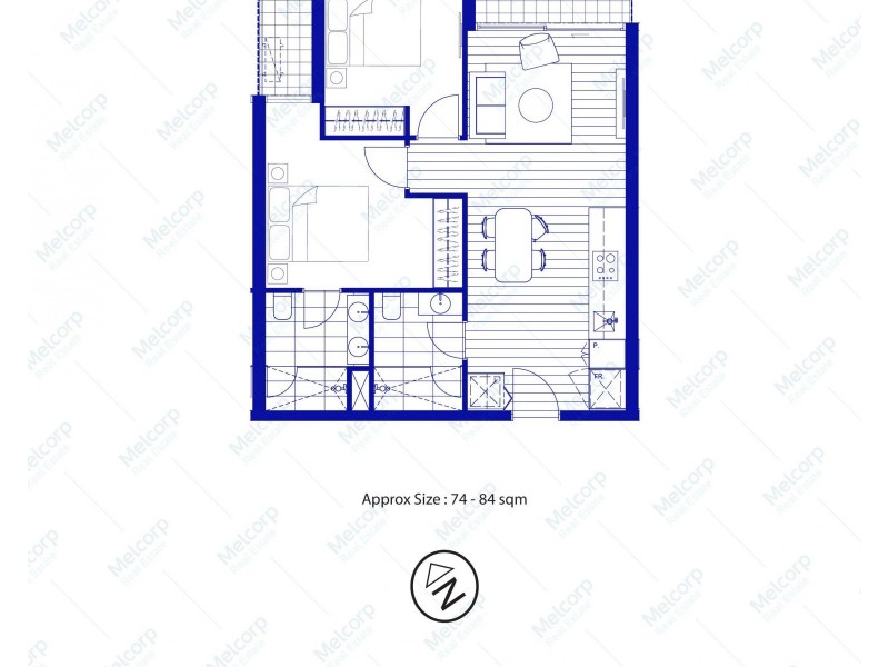 3813/2 Connam Avenue, Clayton VIC 3168 Floorplan