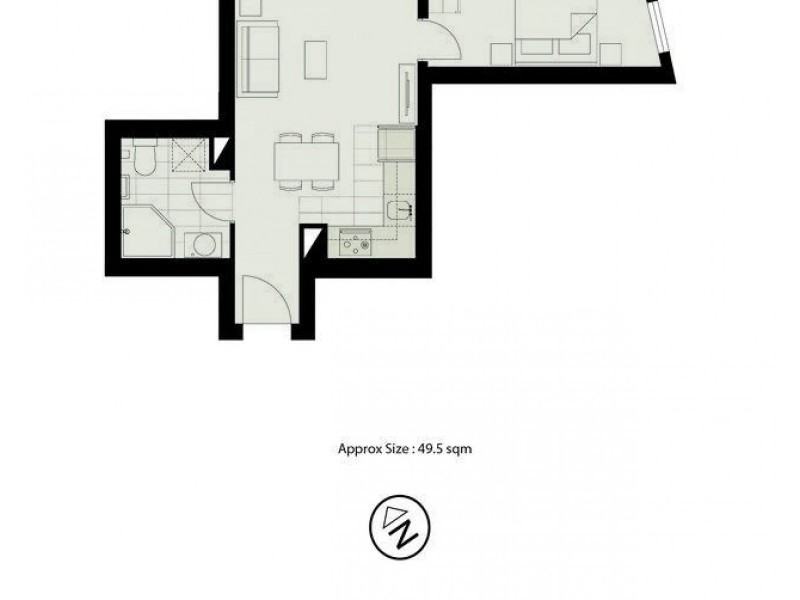 3114/9 Power Street, Southbank VIC 3006 Floorplan