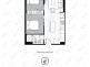 4909/33 Rose Lane, Melbourne VIC 3000 Floorplan