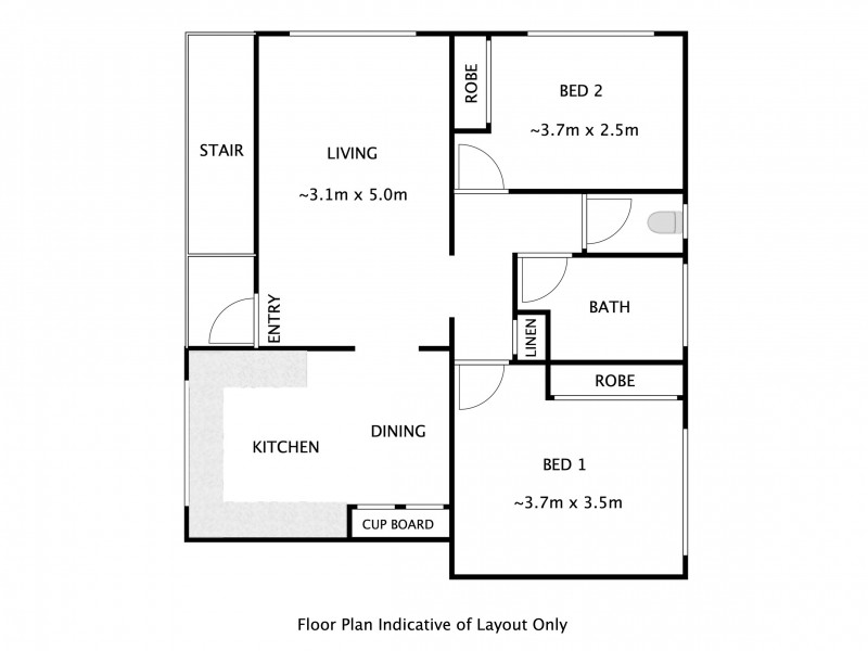 2/146 Juliette, Greenslopes QLD 4120 Floorplan