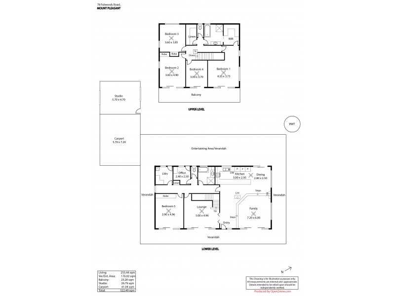 78 Fullwoods Road, Mount Pleasant SA 5235 Floorplan