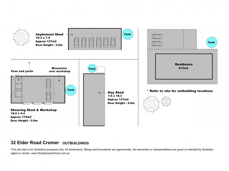 32 Elder Road, Mount Pleasant SA 5235 Floorplan