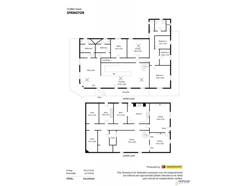 16 Miller Street, Springton SA 5235 Floorplan