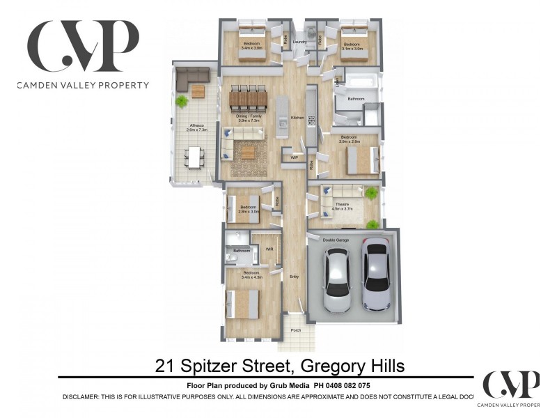 21 Spitzer St, Gregory Hills NSW 2557