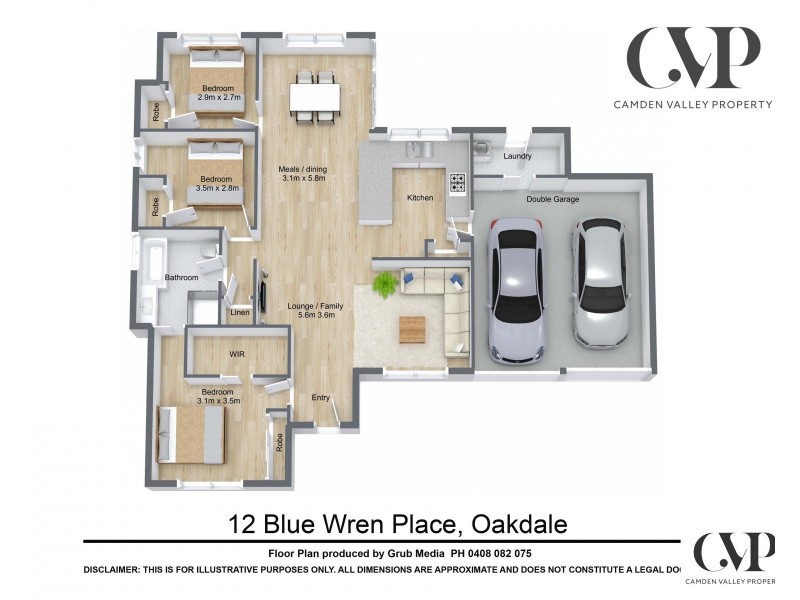 12 BLUE WREN PLACE, Oakdale NSW 2570