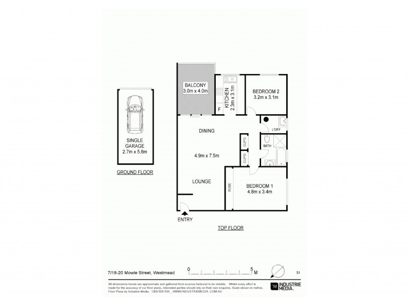 7/18 Mowle Street, Westmead NSW 2145 Floorplan