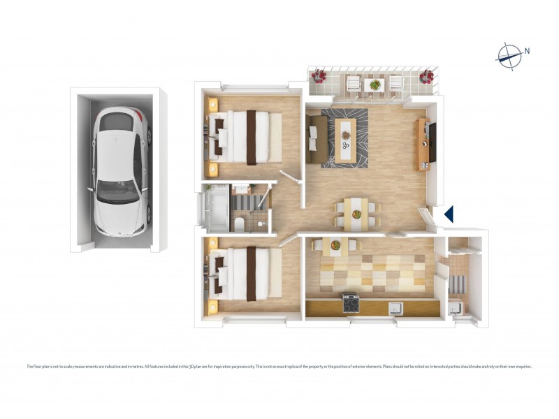 2/64 O’Connell Street, Parramatta NSW 2150 Floorplan