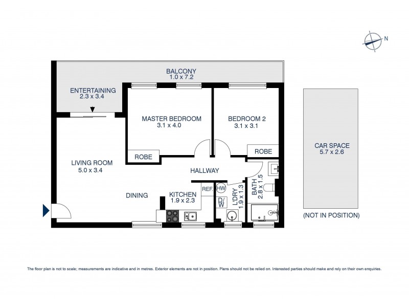 25/23 Campbell Street, Parramatta NSW 2150 Floorplan