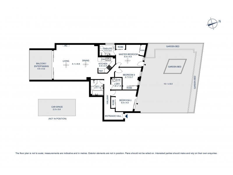 3/1 Hunter Street, Parramatta NSW 2150 Floorplan