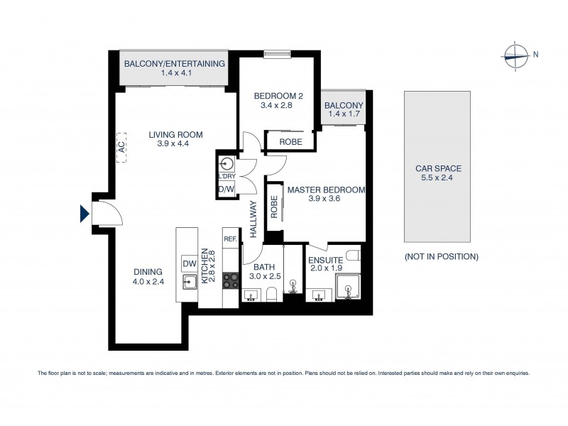 33/8 Hope Street, Rosehill NSW 2142 Floorplan