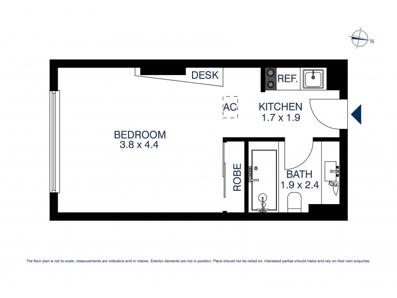 Lot 8, 124/1 Valentine Avenue, Parramatta NSW 2150 Floorplan